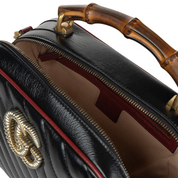 GUCCI Bamboo Small Shoulder Tote Bag 60227000LFX 8227