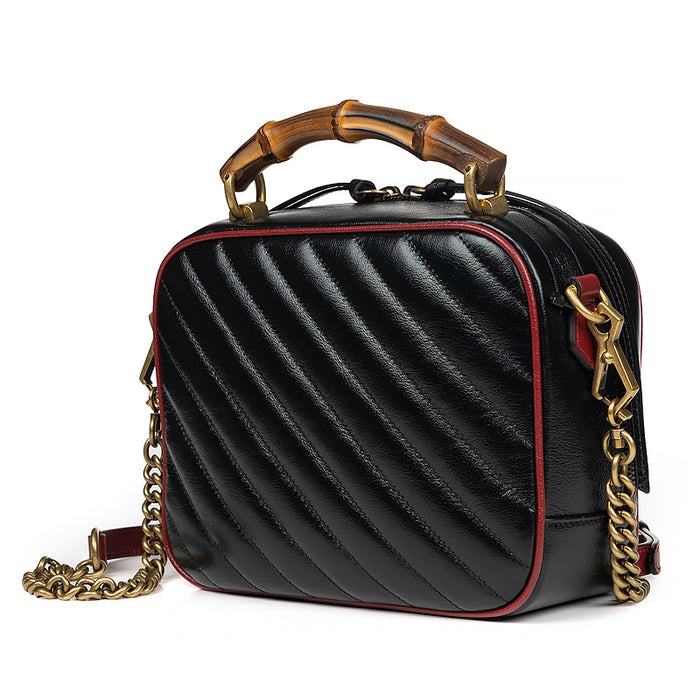 GUCCI Bamboo Small Shoulder Tote Bag 60227000LFX 8227