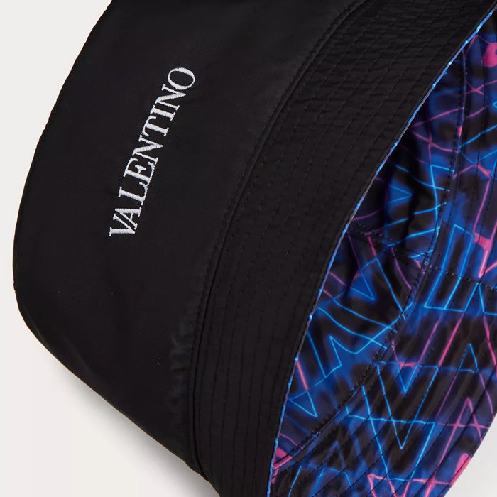 VALENTINO Neon Reversible Bucket Hat for Men XY2HGA14