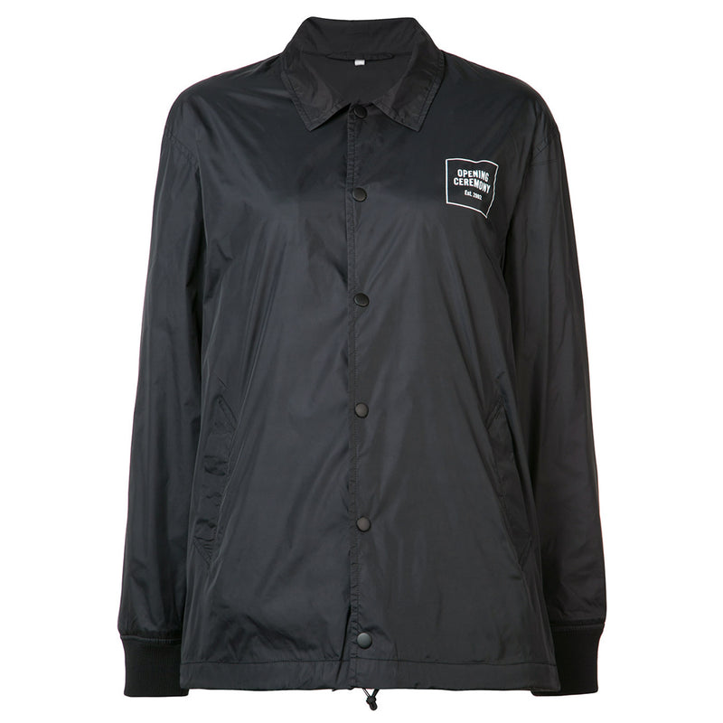 Opening Ceremony Signature Coach Jacket Black
