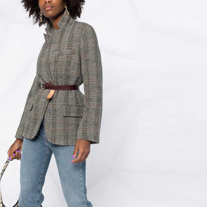 Isabel Marant Charlie Wool Blazer Beige Jacket