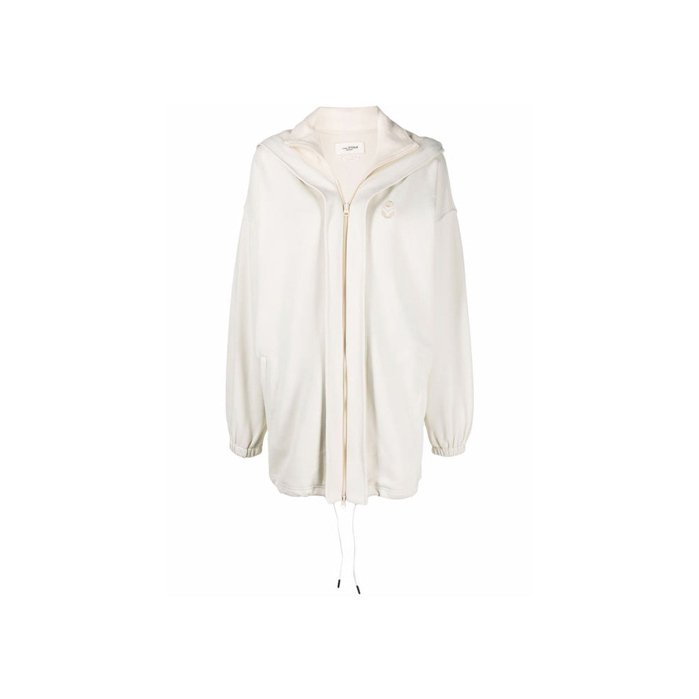 Isabel Marant ISLAYA Logo Embroidered Hooded Jacket