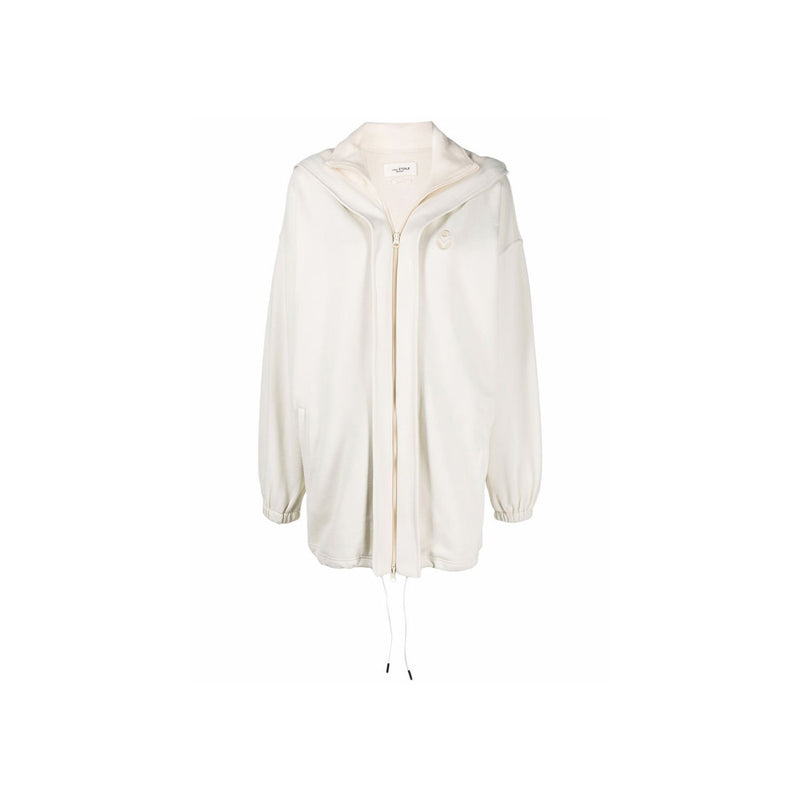 Isabel Marant ISLAYA Logo Embroidered Hooded Jacket