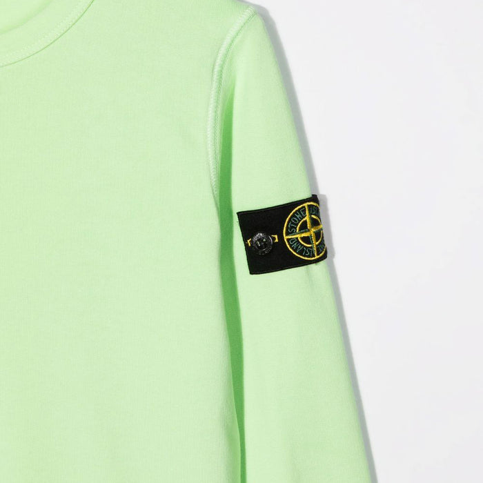 STONE ISLAND Womens Kids Wappen Patch Sweatshirt V0051