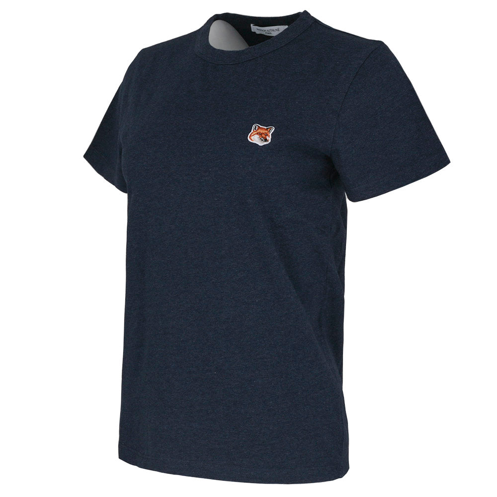Maison Kitsune Fox Head Womens Short Sleeve T-Shirt White