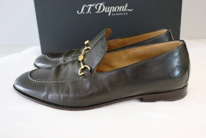 Dupont Casual Loafers Brown Leather Men’s Size 42