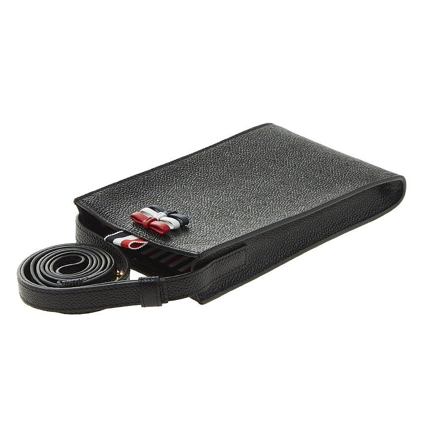 THOM BROWNE Three Bow Women's Crossbody Phone Holder Bag FAC108A 00198 001 1
