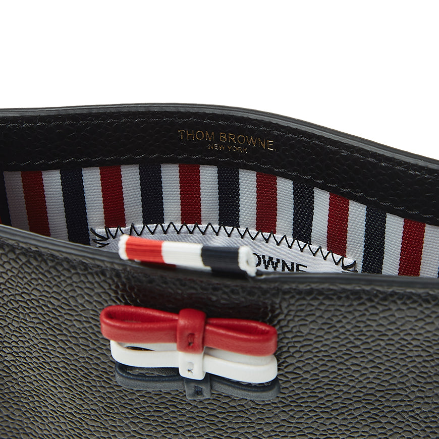 THOM BROWNE Three Bow Women's Crossbody Phone Holder Bag FAC108A 00198 001 1