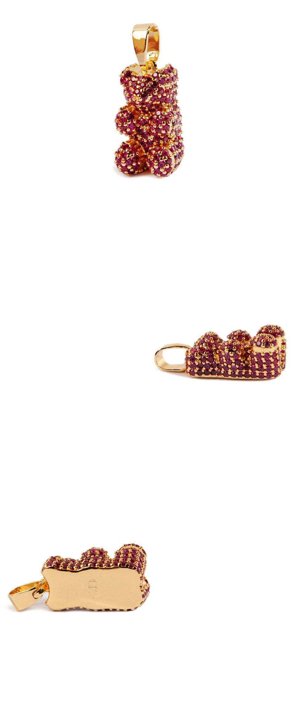 CRYSTAL HAZE Family Edition Anti Pendant Gold Necklace