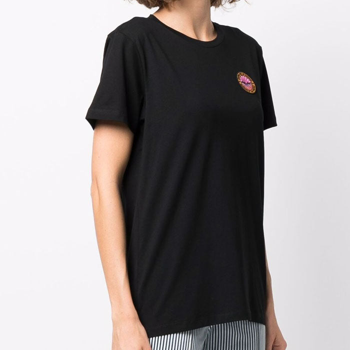 Isabel Marant Black Logo Patch T-Shirt
