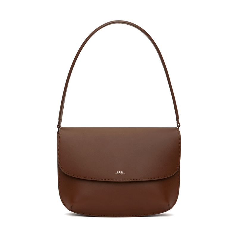A.P.C. Sara Leather Shoulder Bag Crossbody