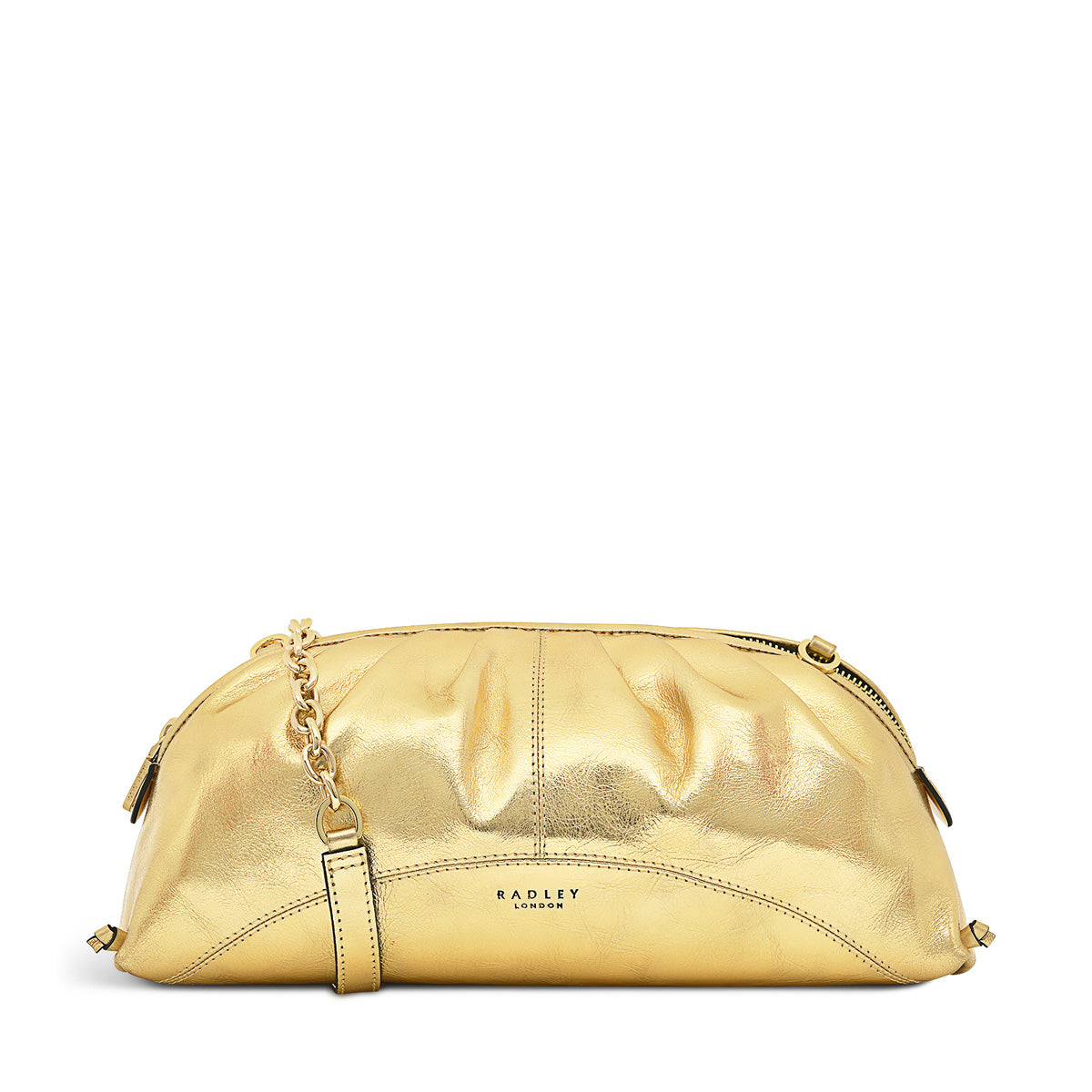 RADLEY LONDON Soho Medium Zip-Top Crossbody Bag Soft Gold