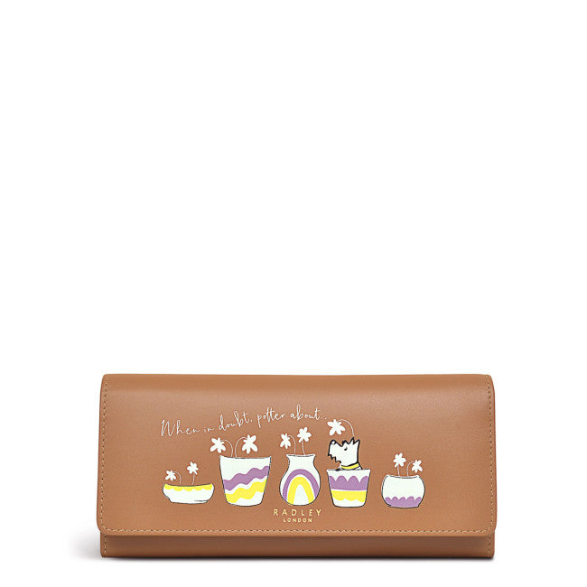 RADLEY LONDON Porter About Large Flapover Matinee Wallet Butterscotch
