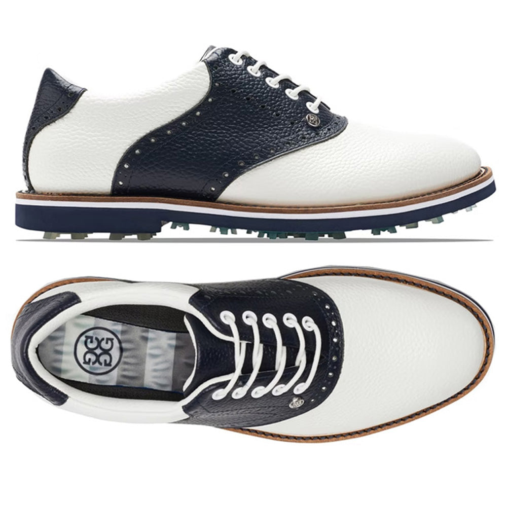 G/FORE White Saddle Gallivanter Golf Shoes Low-Top Sneakers