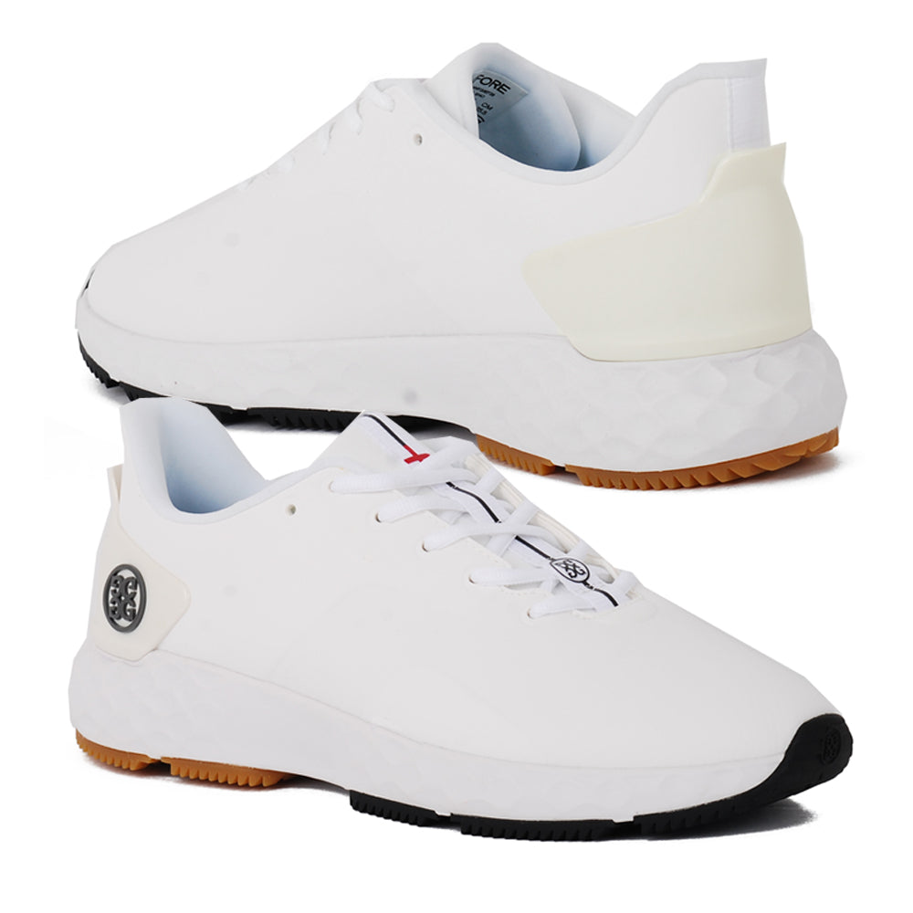 G/FORE White MG4 Nimbus Golf Shoes Low-Top Sneakers Men