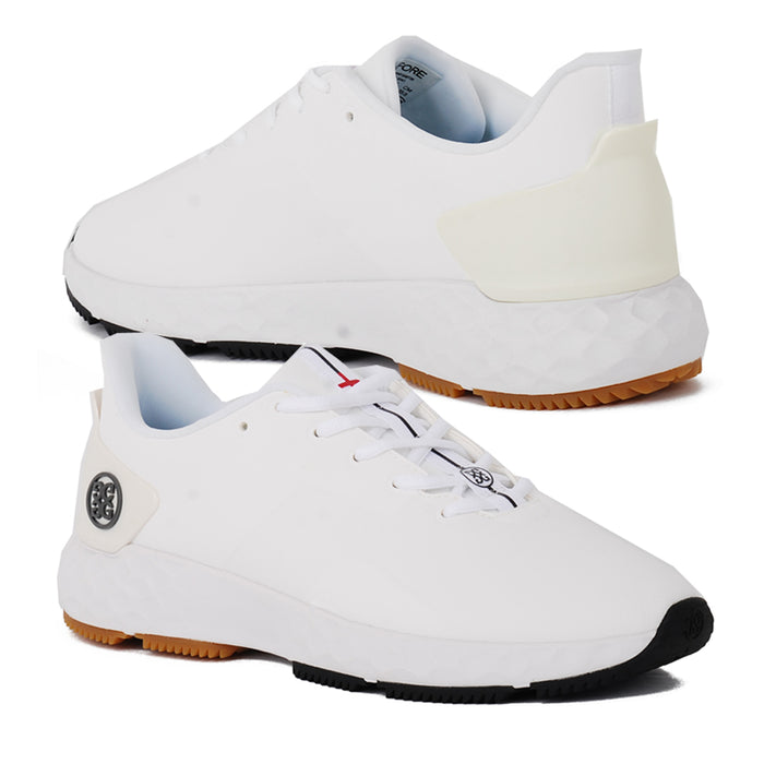 G/FORE White MG4 Nimbus Golf Shoes Low-Top Sneakers Men