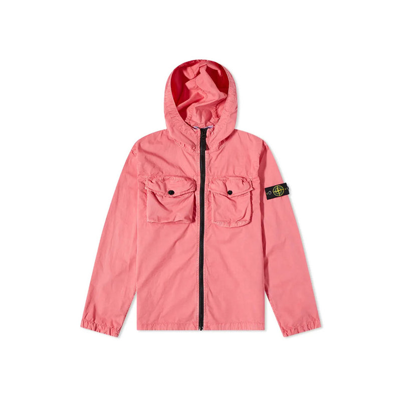 STONE ISLAND Womens Kids Badge Patch Shirt Jacket Green