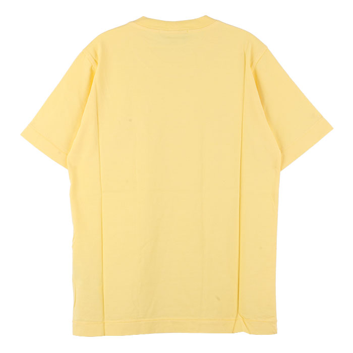 STONE ISLAND Yellow Patch Pocket T-Shirt Women’s