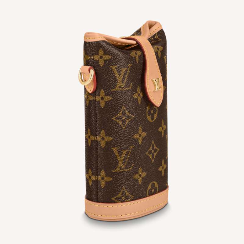Louis Vuitton Monogram Fold Me Pouch Mini Crossbody Bag Phone Holder