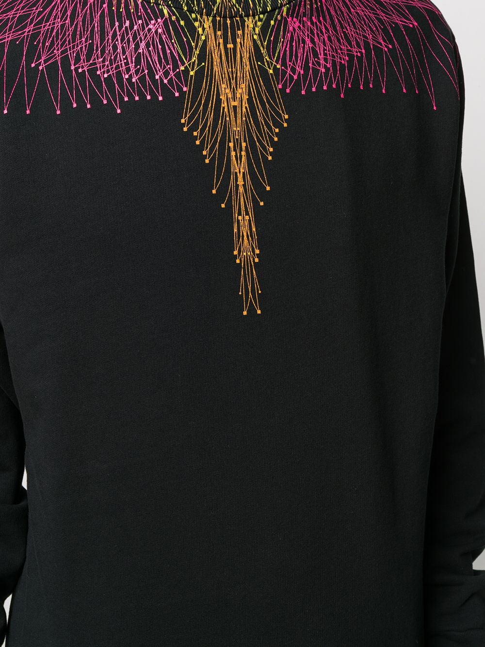 Marcelo Burlon Beige Wings Crewneck Sweatshirt Men