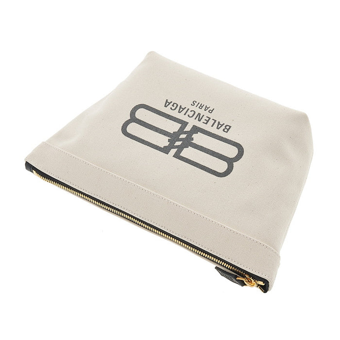 BALENCIAGA Women's BB Logo Pouch 695536 2108S 9260 1