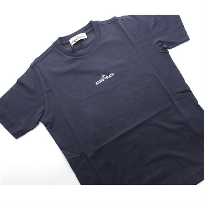 STONE ISLAND Navy Short Sleeve T-Shirt Women’s Junior Size