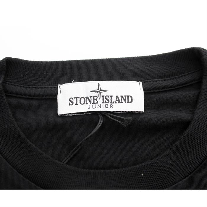 STONE ISLAND Women’s Short Sleeve T-Shirt Black
