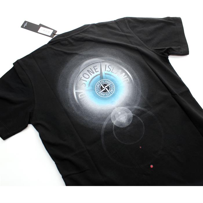 STONE ISLAND Women’s Short Sleeve T-Shirt Black