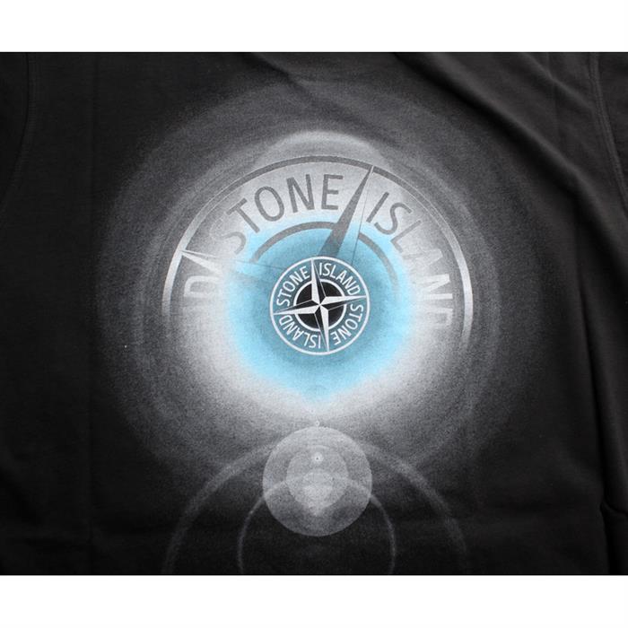 STONE ISLAND Women’s Short Sleeve T-Shirt Black