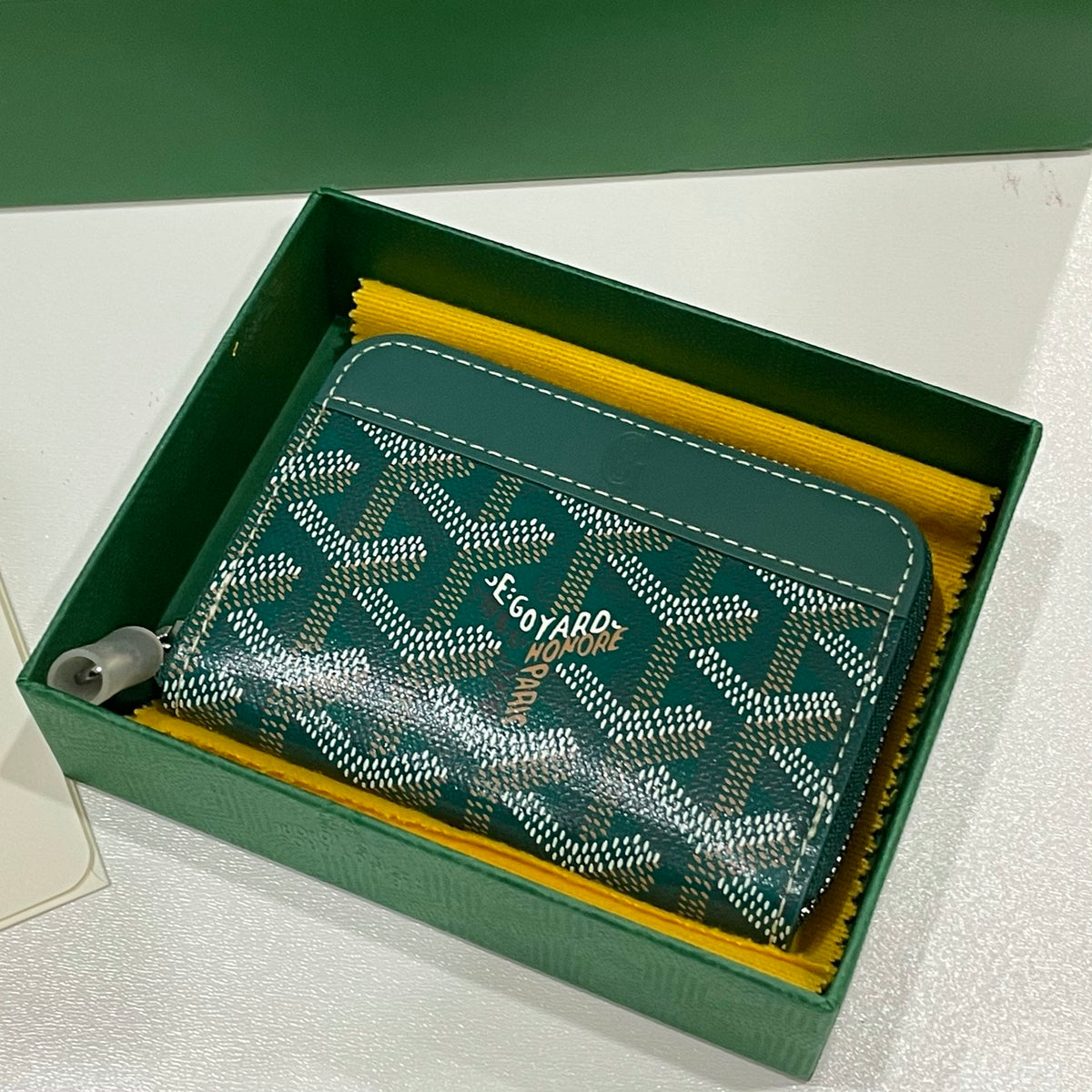 GOYARD Matignon Mini Zipper Wallet Card Coin Purse Special Color