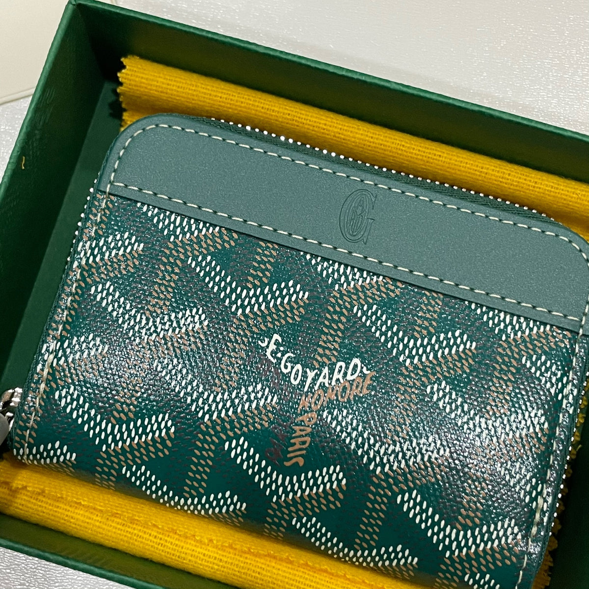 GOYARD Matignon Mini Zipper Wallet Card Coin Purse Special Color