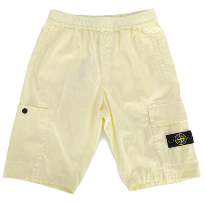 STONE ISLAND Women’s Kids Badge Patch Short Pants V0035