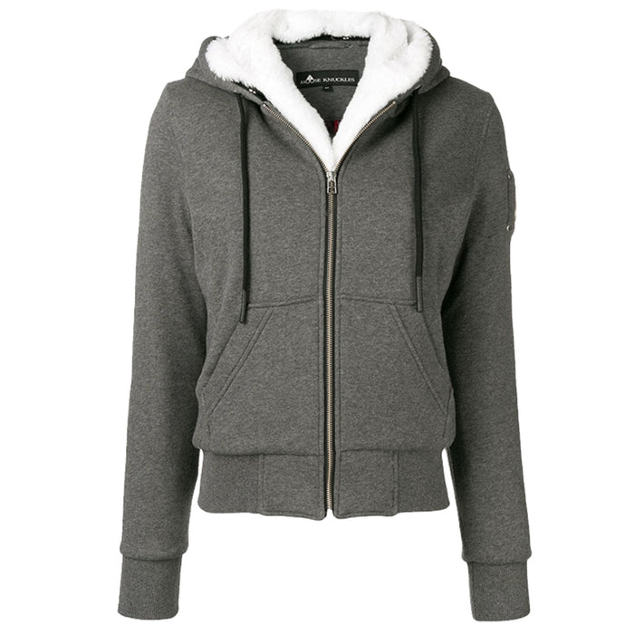 Moose Knuckles Women’s Bunny Hooded Zip-Up Jacket