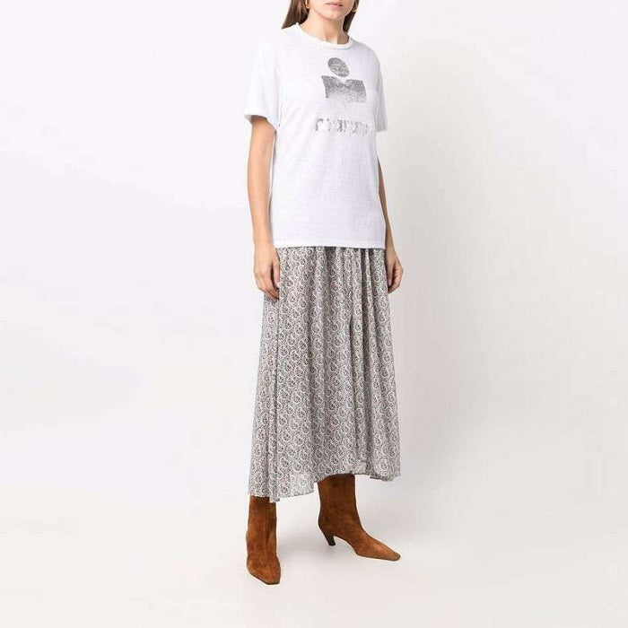Isabel Marant Women's Logo Cotton T-Shirt TS0406 00M008E