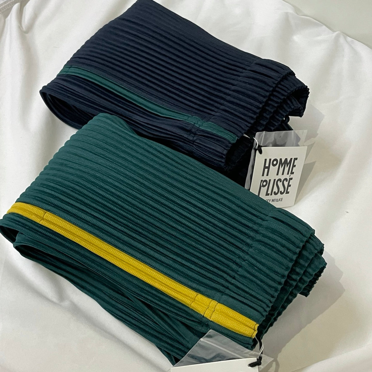Issey Miyake Homme Plisse Men's Pleated Straight Pants JF150