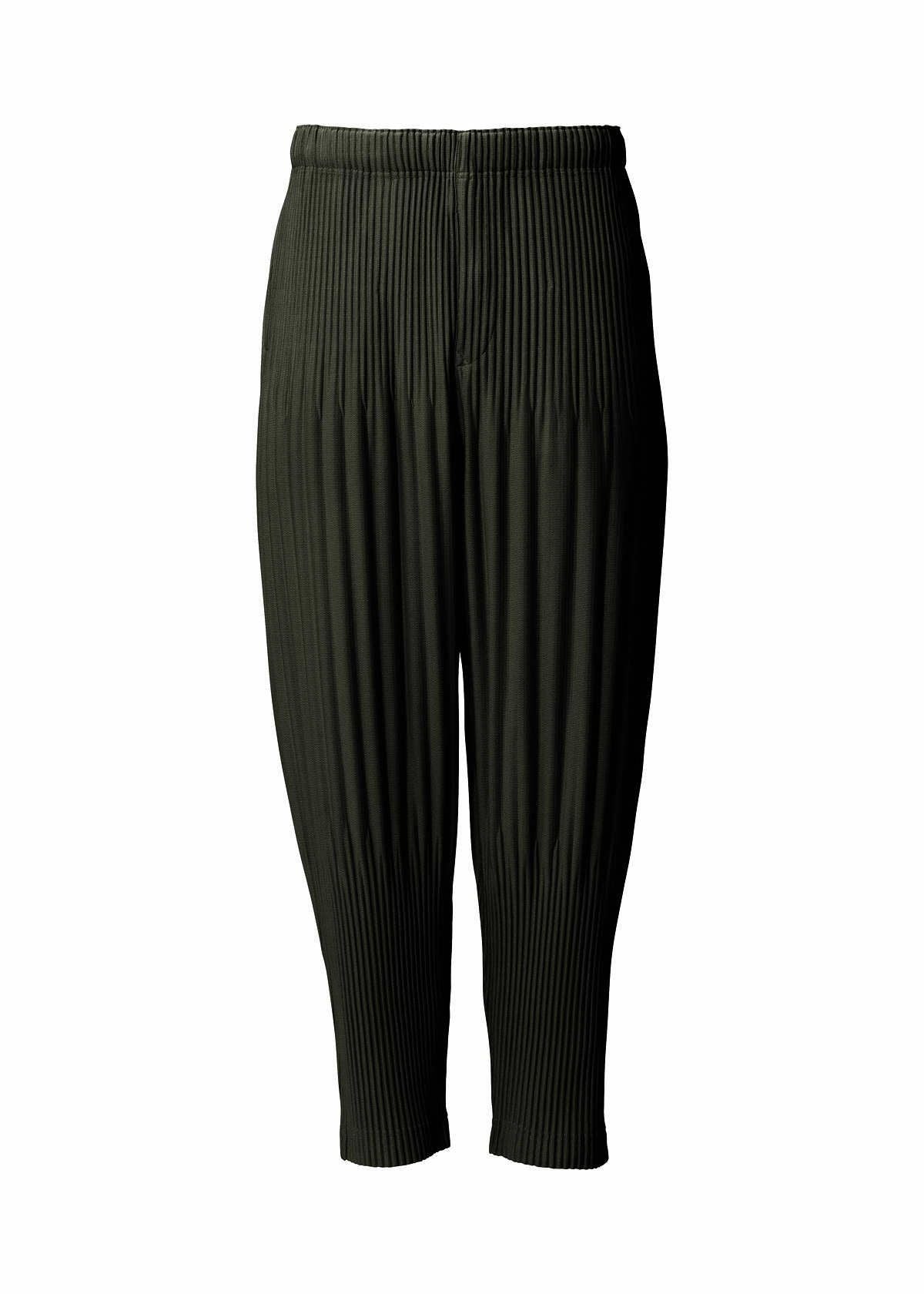 Issey Miyake Homme Plisse Pleated Cropped Pants JF153