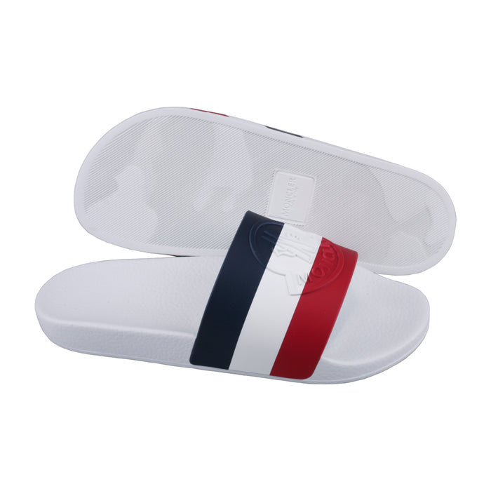 Moncler Jeanne Women’s Slide Sandals White