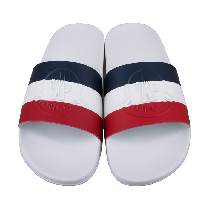 Moncler Jeanne Women’s Slide Sandals White