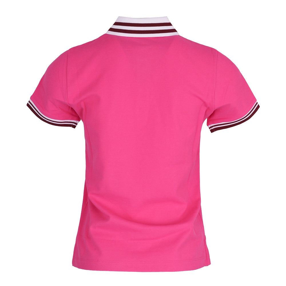 Moncler Women’s Short-Sleeve Polo Shirt 8A00005 84720 544