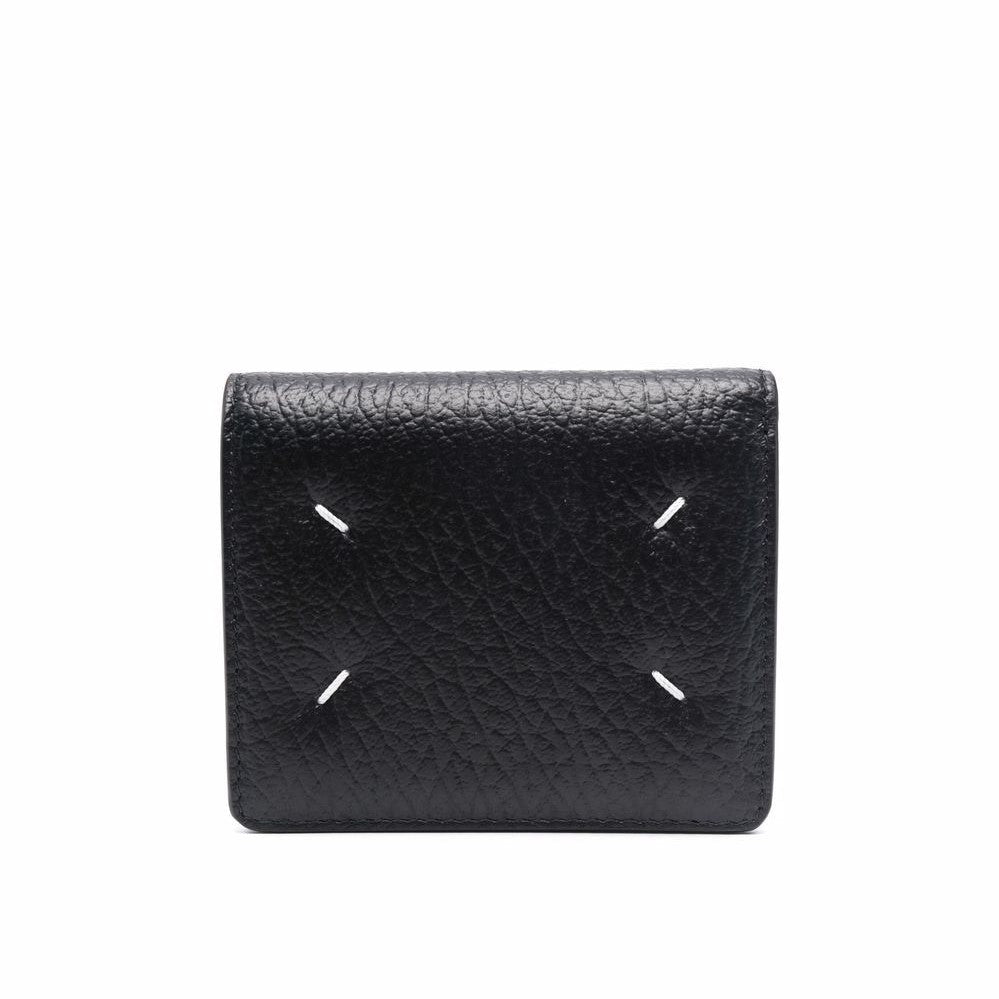 Maison Margiela Women's Black Stitched Bifold Wallet S56UI0140 P4455 T8013