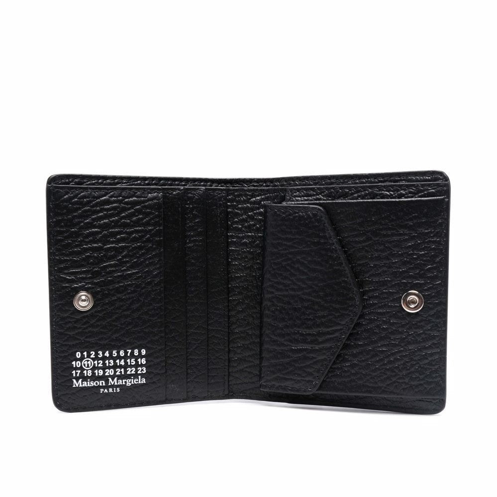 Maison Margiela Women's Black Stitched Bifold Wallet S56UI0140 P4455 T8013