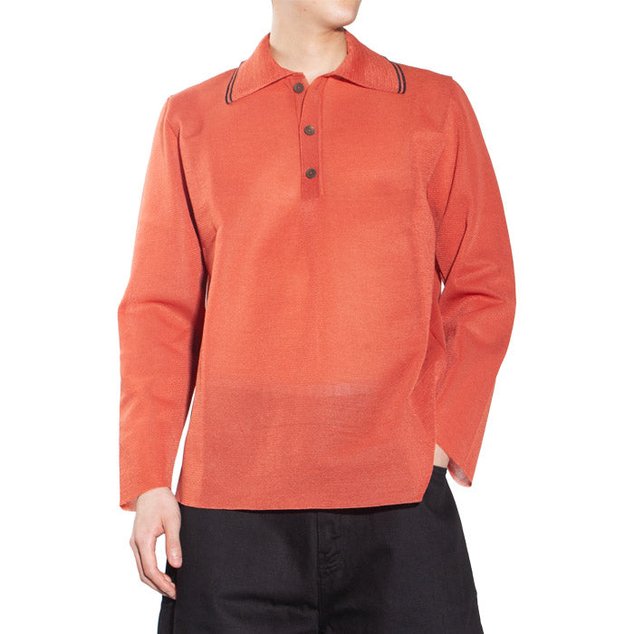 OUR LEGACY Big Pique Polo Shirt Short Sleeve