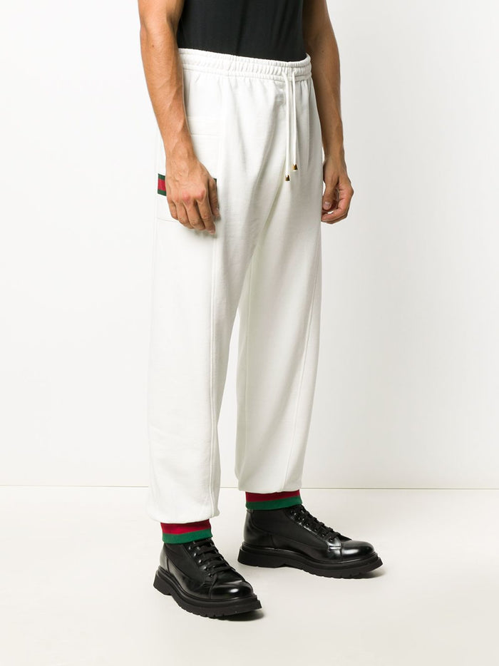 GUCCI Men's Web Stripe Jogger Sweatpants 625404 XJCOE 9146