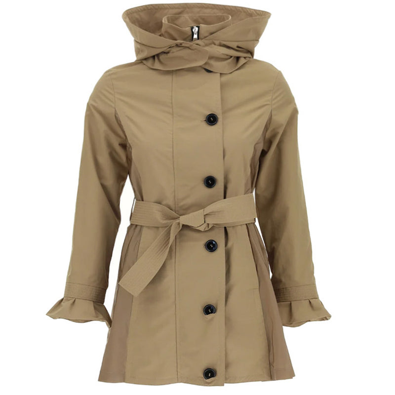 Moncler Kids Women’s Belted Hooded Jacket 1A000 79 5499N 222