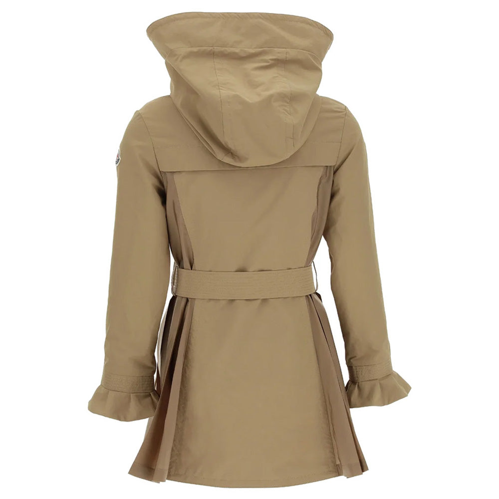 Moncler Kids Women’s Belted Hooded Jacket 1A000 79 5499N 222