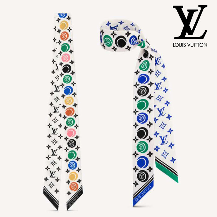 Louis Vuitton LV Match BB Bandou Silk Scarf
