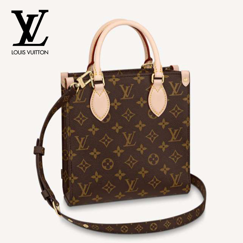 Louis Vuitton Sac Plat BB Tote Crossbody Bag