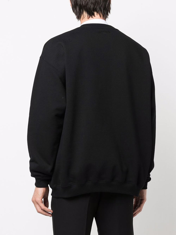 Vetements Crystal Logo Crewneck Sweatshirt UE52TR520B