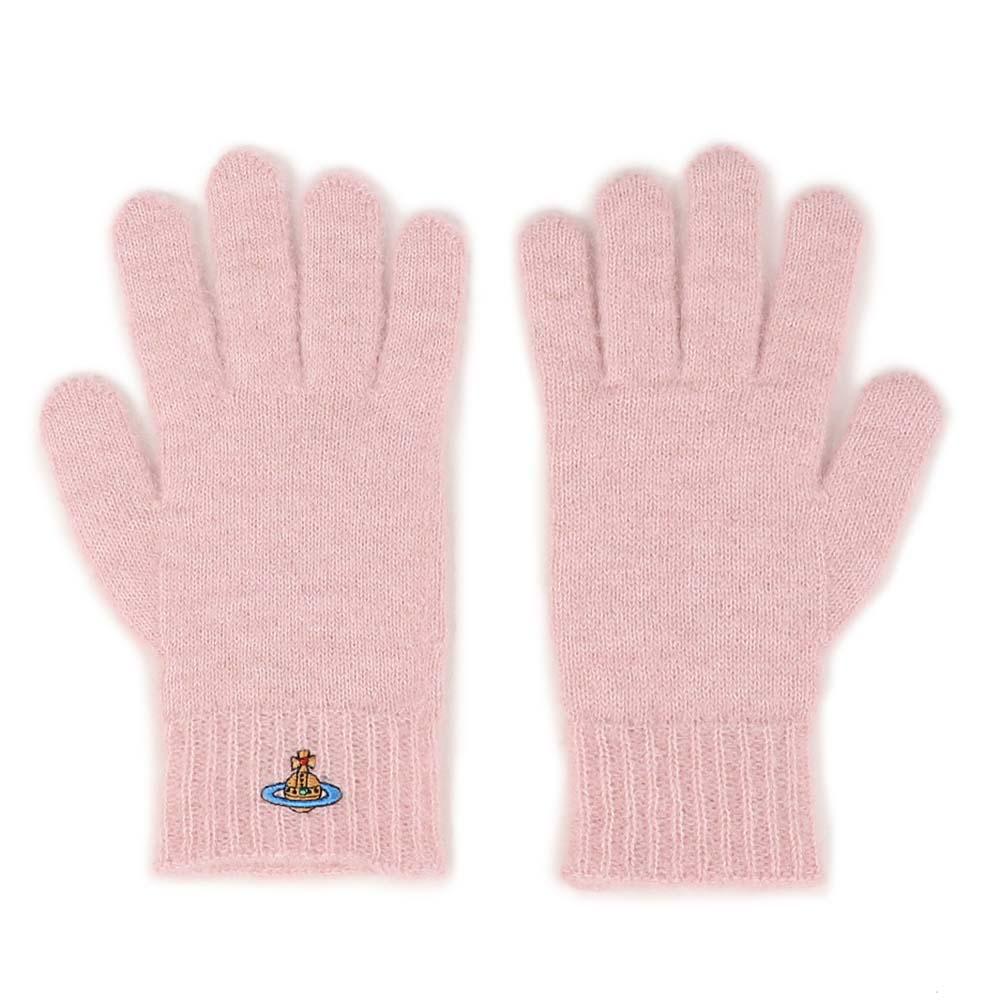 Vivienne Westwood Fluffy Knit Gloves Black 8202003B K006A G401