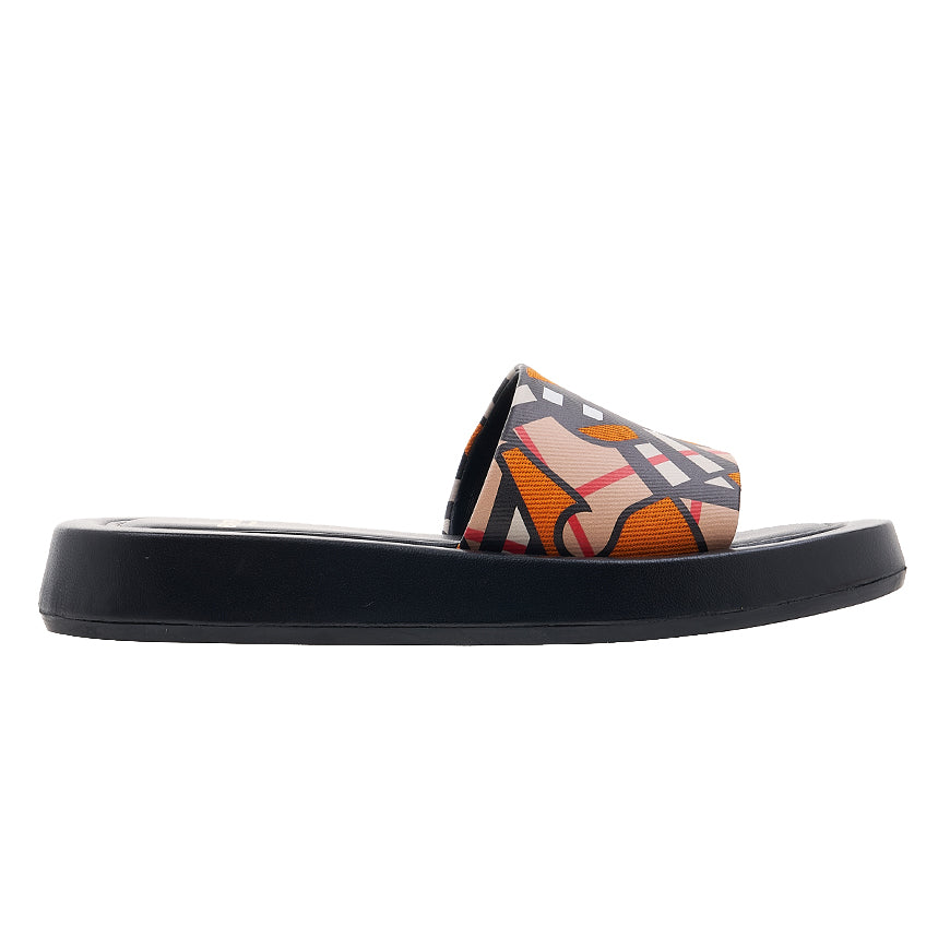 BURBERRY Women’s TB Monogram Canvas Slide S 8056188 LF SDL BUCKINGHAM TB A5086 1